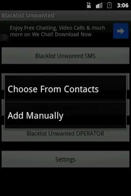 Blacklist Unwanted android App screenshot 5